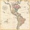Map of North America and South America, 1796 Poster Print by Mannert Conrad - Item # VARPDX1MP4987